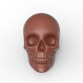 Miniatyrbild 1 av 3: Skull Silikon Cak Form Gör själv Bakning Choklad Form Halloween Skull Cak