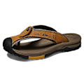 Miniatyrbild 1 av 5: Herrtofflor Kohud Flip-Flop sandaler 1F7223 Brown 45