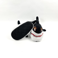 Miniatyrbild 5 av 5: Tecknad Shark Bomulttofflor Vinter inomhus utomhustofflor för kvinnor 2Lyj01 37