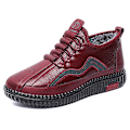 Miniatyrbild 1 av 5: Dammode för äldre mode Casual Plus bomullsskor Vintersportskor 2L7712 Red 41