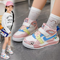 Miniatyrbild 4 av 5: Pojkar Flicksneakers Andas Skateboarding Skor Barn Löparskor 551 Pink 32