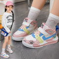 Miniatyrbild 4 av 5: Pojkar Flicksneakers Andas Skateboarding Skor Barn Löparskor 551 Pink 34