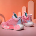 Miniatyrbild 3 av 5: Basketskor för barn Mode Halkfria sneakers Andas Pojkar Flickor Sportskor 998 Pink 34