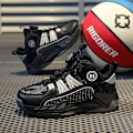 Miniatyrbild 3 av 5: Barn Basketskor Mode Flickor Sneakers Andas Sportskor 3Al813 Black 33