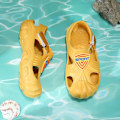 Miniatyrbild 4 av 5: Strandtofflor för barn Modesandaler Utomhus Halkfria inomhusskor L08Jt Yellow 34