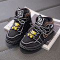 Miniatyrbild 3 av 5: Sneakers för barn Andas Pojkar Flickor Skateboard Skor Löparskor 02 Black 34