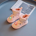 Miniatyrbild 2 av 4: Snöskor för pojkar för flickor Vinterkängor Ankelstövlar Barnstövlar Varm päls Anti-halk 2K2232 Pink 31