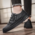 Miniatyrbild 5 av 5: Herr Casual Skor Läder Skor Board Shoes Frc928 Gray 42