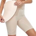Miniatyrbild 1 av 3: Rumpskydd för större rumpa Höftskydd Hip Enhancer Uppgraderad svamp vadderade rumplyftare Trosor Shapewear Magkontroll för kvinnor Bbl,beige 4XL