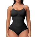 Miniatyrbild 3 av 3: Seamless Shapewear Body för kvinnor Magkontroll Butt Lifter Body Shaper Osynlig Underklänning Bantningsrem Stringunderkläder,beige