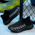 Miniatyrbild 3 av 5: Sneakers för barn som andas löparskor Mode Sportskor Wz631 Black 29