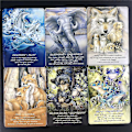Miniatyrbild 4 av 5: Tarotkort Spirits Of The Animals Oracle- set Festunderhållning Brädspel för vuxna barn44st Ts18