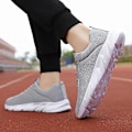 Miniatyrbild 3 av 4: Löpning för herr Andas promenader Atletiska Skor Mode Sneakers 3Ba929 Gray 42