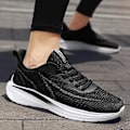 Miniatyrbild 5 av 5: Herrskor Flyknit Sneakers Andas Slip-On löparskor n2205 41