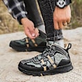 Miniatyrbild 5 av 5: Vandringsskor för herr Andas Sneakers Halkfria utomhusskor 762 Green 42