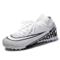 Miniatyrbild 1 av 5: Fotbollsskor för män Halkfria fotbollsskor Klossar Gräs Fotbollssneakers Yj8508A White 36