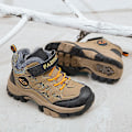 Miniatyrbild 3 av 5: Barnsneakers Andas löparskor Mode Sportskor Vinter bomullsskor 833 LightBrown 34