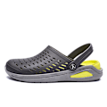 Miniatyrbild 3 av 5: Strandtofflor för män Modesandaler Utomhus Halkfria inomhusskor 3B6009 Gray 41