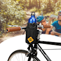 Miniatyrbild 2 av 5: Cykelflaskväska Universal Multifunktionell Polyester Bike Front Styre Vattenflaska för utomhusbruk L