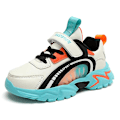 Miniatyrbild 1 av 5: Pojkar Flickskor Utomhusvandring Vattentät Sneaker för barn 2J0840 White 32