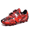 Miniatyrbild 1 av 5: Fotbollsskor Barn Fotbollsskor Vuxen Fotbollsskor Grästräning Sport Skor Sneakers 3B1616 Red 33