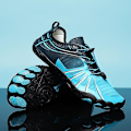 Miniatyrbild 2 av 5: Vattenskor för män Quick-Dry Aqua Yoga Skor Barefoot Beach Sport Skor Yj6261 Blue 39