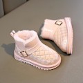 Miniatyrbild 5 av 5: Barn Vinter Snö Boots Varma Ankel Boots Anti-Slip Pojkar Flickor Vinterskor 2Ja8 Pink 30