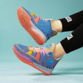 Miniatyrbild 4 av 5: Basketskor för män Sport Löparskor Andas Sneakers DS8088 Pink 36