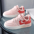 Miniatyrbild 5 av 5: Pojkar Sneakers Andas Flickor Skateboarding Skor Löparskor 3Da306 Pink 31