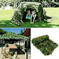 Miniatyrbild 4 av 5: 4m*6m Camo Net Jakt/skytte Kamouflage Göm Army Camping Skogsnät Uk-9 Dark Green 30m x 1.5m