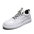 Miniatyrbild 1 av 5: Casual för män Mode Platta Sneakers Löparskor som andas F1-6 White 41