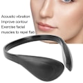 Miniatyrbild 3 av 5: V Face Shaping Massager Elektrisk åtstramning Uppstramande hals V Face Machine 3 växlar Justering med akustisk vibration Lyftande ansikte White