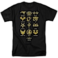 Miniatyrbild 1 av 5: Stargate Goa'uld Characters Vuxen T-shirt Kläder M
