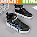 Miniatyrbild 3 av 5: Sneakers för barn Andas Pojkar Flickor Skateboard Skor Löparskor 2Ln8895 Black 41