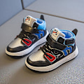 Miniatyrbild 1 av 5: Barn Sneakers Andas Pojkar Flickor Skateboard Skor Löparskor Abc-1 Black 35