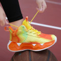 Miniatyrbild 4 av 5: Basketskor för barn Mode Halkfria sneakers Andas Pojkar Flickor Sportskor 998 Yellow 33