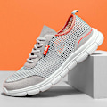 Miniatyrbild 2 av 5: Män Skor Höst Soft Loafers Skor Lättvikt Billiga Mesh Casual Herr Sneakers 2G8928-1 Gray 41