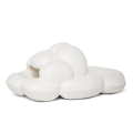 Miniatyrbild 1 av 5: Strandtofflor för män Modesandaler Utomhus Halkfria inomhusskor 3B5024 White 38-39