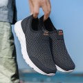 Miniatyrbild 3 av 5: Vulcanize Skor Herr Sneakers Andas Herr Casual Halkfria Loafers för män 2G2036 Blue 41