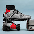 Miniatyrbild 3 av 5: Basketskor för män Andas Sneakers Löparskor 3Ay861 Gray 41