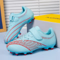 Miniatyrbild 4 av 5: Pojkar Flickor Fotbollsskor Ankel Fotbollsskor Grästräning Sport Skor Sneakers Yjy6 Blue 36