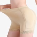 Miniatyrbild 3 av 4: Dam Body Shaper Butt Lifter Byxor Butt Hip Enhancer Trosor Shapewear Booty Lifter Fake Ass Booty Pad Control Trosor,beige 4XL