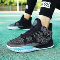 Miniatyrbild 4 av 5: Basketskor för män Sport Löparskor Andas Sneakers DS8088 Black 42