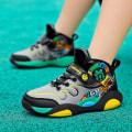 Miniatyrbild 5 av 5: Barn Basketskor Mode Pojkar Flickor Sneakers Andas Sportskor 7692 Gray 34