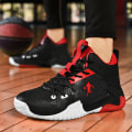Miniatyrbild 5 av 5: Dambasketskor Modesneakers Andas Sportskor 816 BlackRed 37