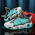 Miniatyrbild 2 av 5: Herr Basketskor Mode Halkfria Sneakers Andas Sportskor Yjf181 WhiteBlue 41