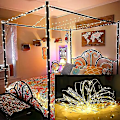 Miniatyrbild 3 av 5: 20 led 9,7 ft Fairy String Lights, Firefly Lights USB driven med fjärrkontroll, 8 lägen