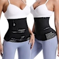 Miniatyrbild 3 av 4: Midjebandage Wrap Mesh Andas Trimmer Bälte Waist trainer Body Shapewear Mage Wrap Kvinna Platt Mage Bantning Slida Bälte, 4m