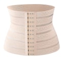 Miniatyrbild 2 av 5: Waist trainer Korsett Top Body Shaper Slimming Bälte Korsett Damer Shapewear Mage Postpartum Mage Korrigerande Modellering Strap,svart 01 M
