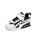 Miniatyrbild 1 av 5: Pojkar Flickor Sneakers Andas löparskor Mode Sportskor 3Ab817 BlackWhite 30